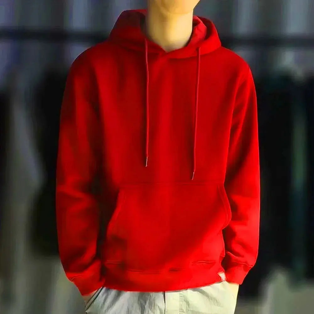 Hoodies 2024 New Men Harajuku Hooded Sweatshirts Casual All-match Pullover Streetwear Sweater Fashion Clothing Sweatshirt Hoodie DripNova