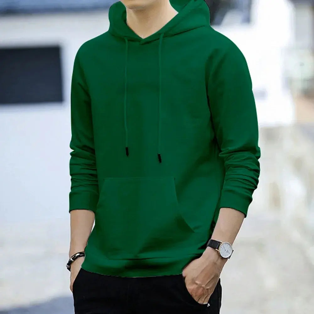 Hoodies 2024 New Men Harajuku Hooded Sweatshirts Casual All-match Pullover Streetwear Sweater Fashion Clothing Sweatshirt Hoodie DripNova