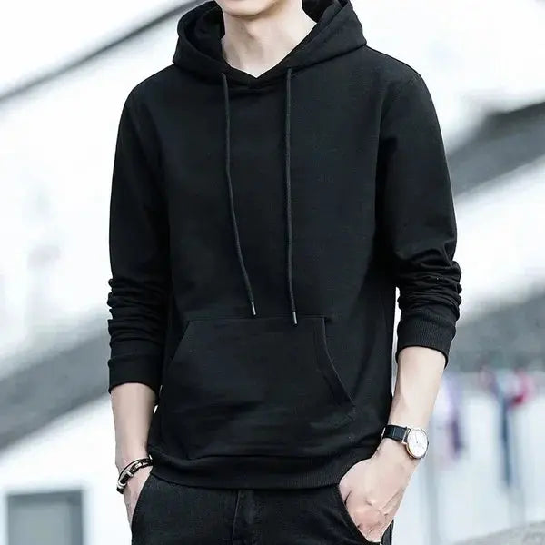 Hoodies 2024 New Men Harajuku Hooded Sweatshirts Casual All-match Pullover Streetwear Sweater Fashion Clothing Sweatshirt Hoodie DripNova